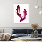 Dancing Shoes by Sara Eshak on GIANT ART - pink photo illustration