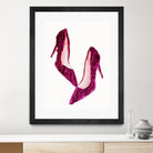 Dancing Shoes by Sara Eshak on GIANT ART - pink photo illustration