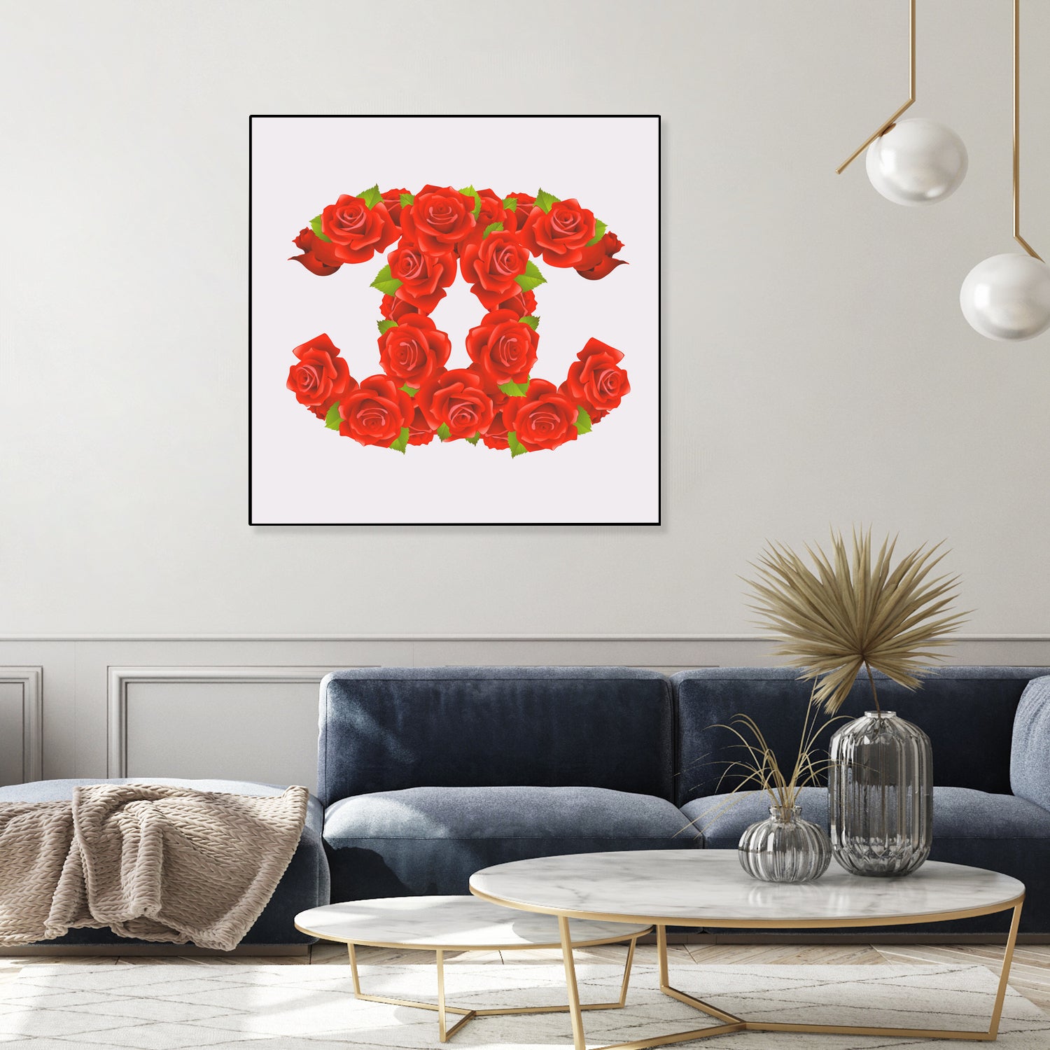 Red Roses by Sara Eshak on GIANT ART - red 3d art