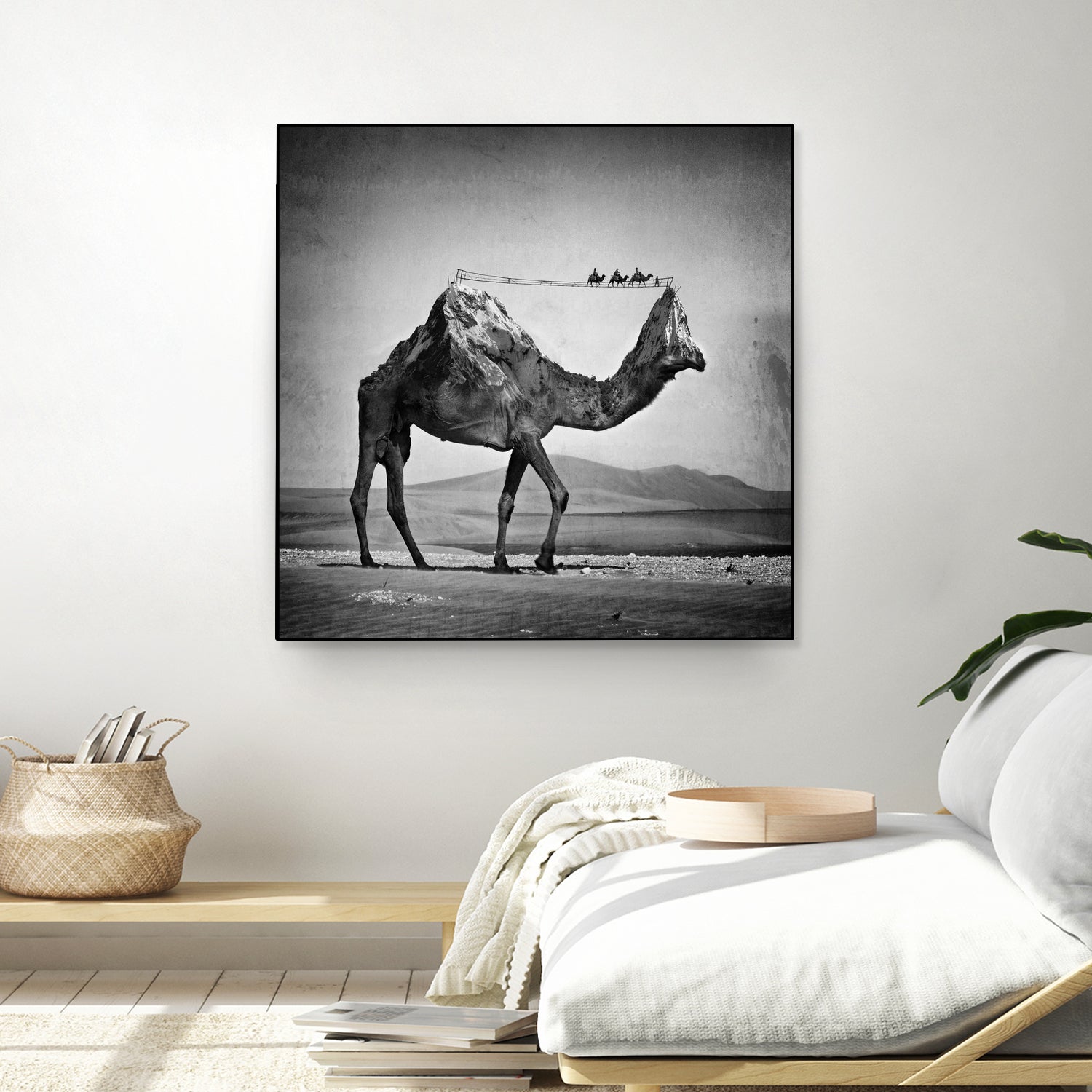 Camel Back by Sarah DeRemer on GIANT ART - gray photo manipulation