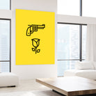 Guns N' Roses by Jaime Fernandez Peña on GIANT ART - yellow vector illustration