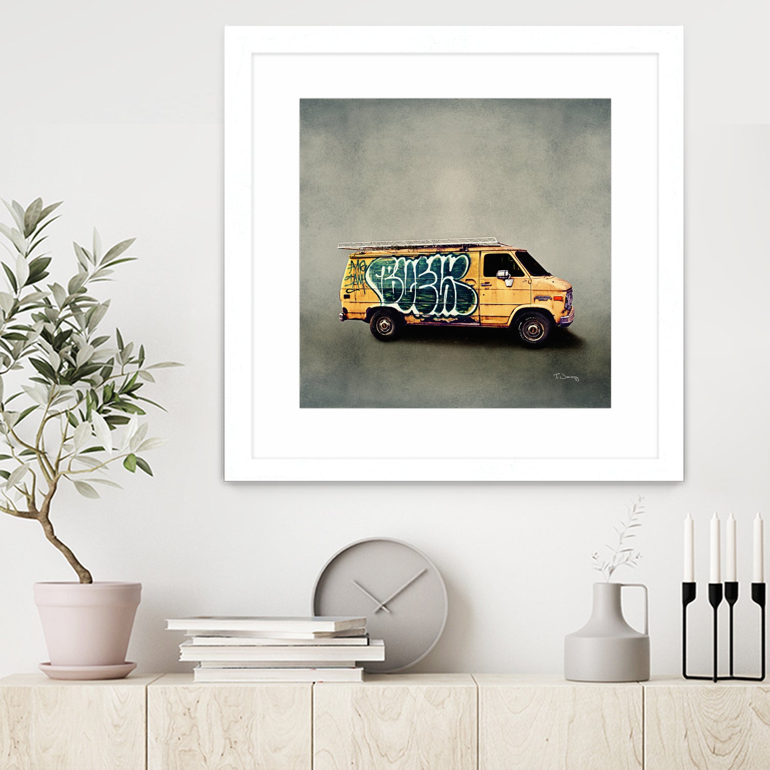 Van #8 by Tim Jarosz on GIANT ART - photo illustration