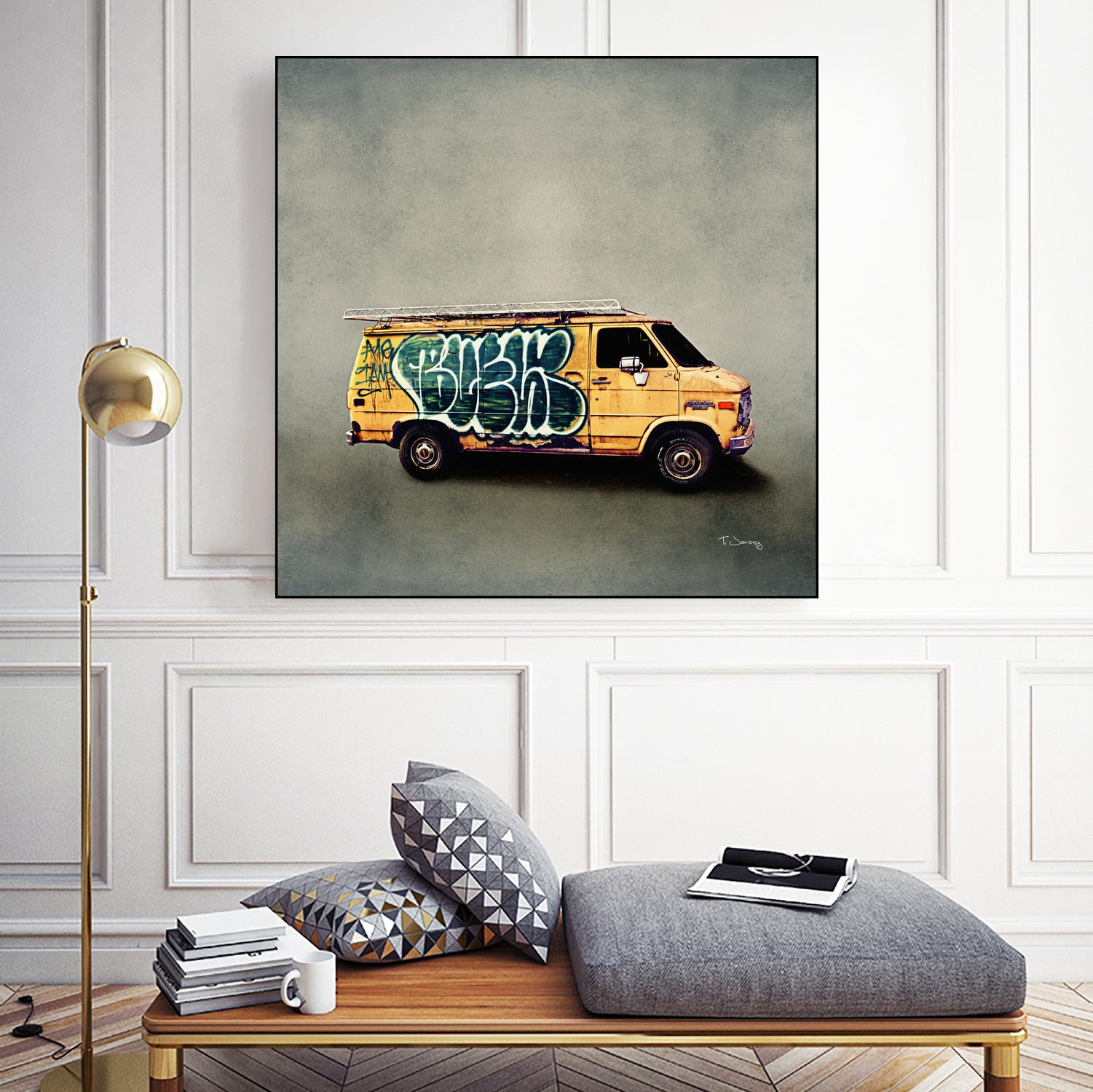 Van #8 by Tim Jarosz on GIANT ART - photo illustration