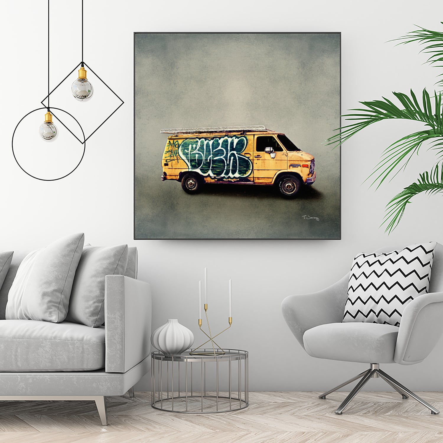 Van #8 by Tim Jarosz on GIANT ART - photo illustration