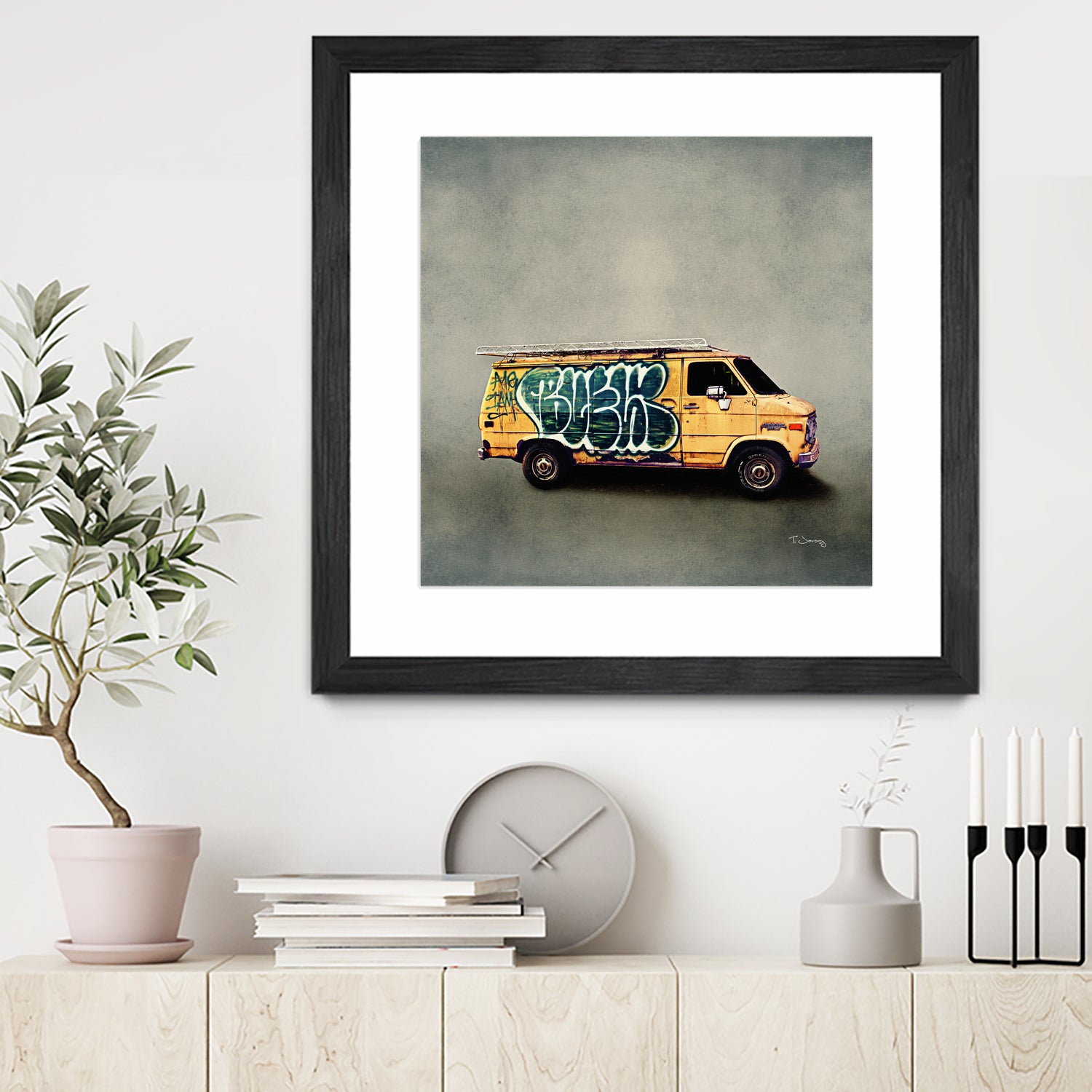 Van #8 by Tim Jarosz on GIANT ART - photo illustration