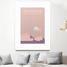 Outer Rim Travel Bureau: Tatooine by Michael Mateyko on GIANT ART - typography