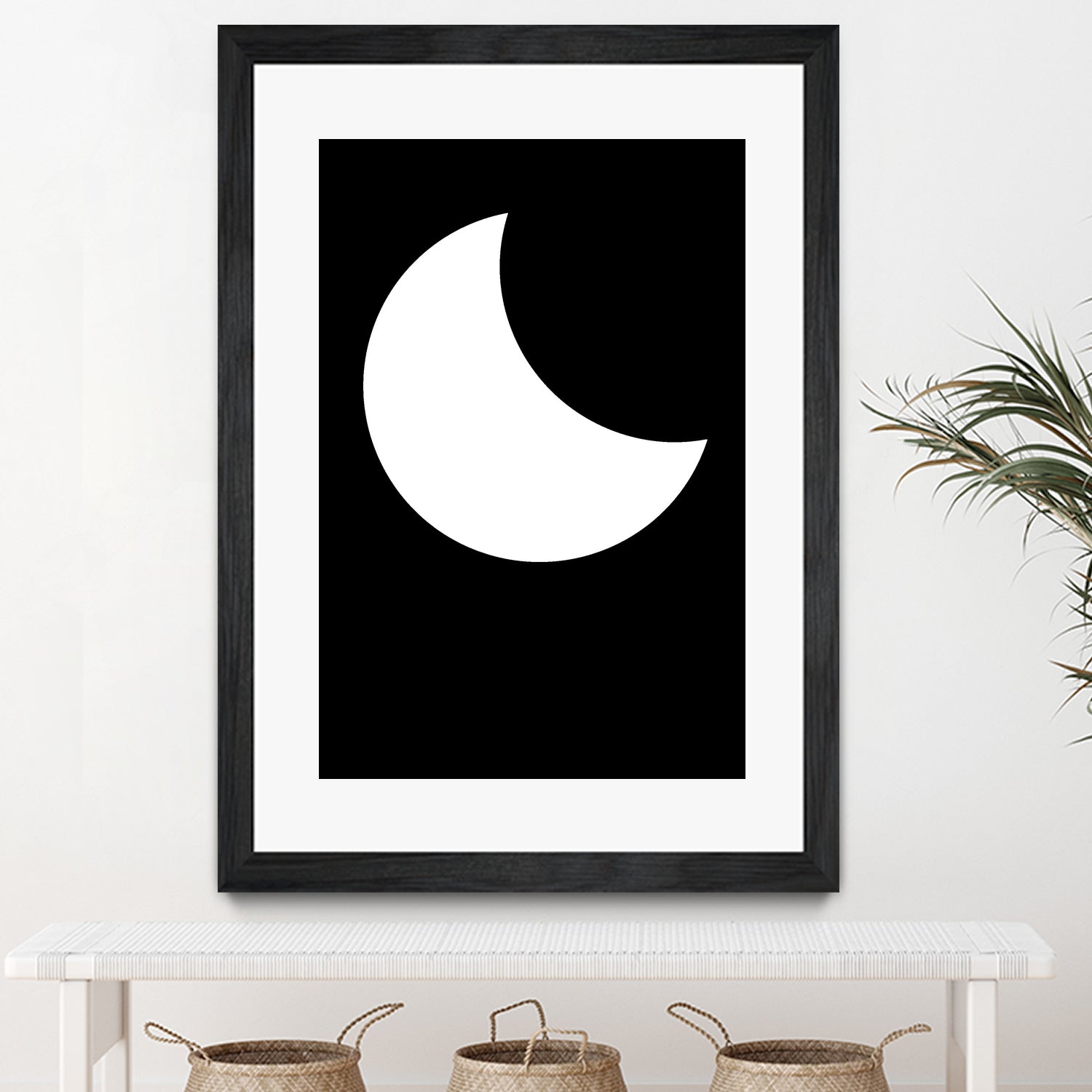 Moon by Nilesh Kulkarni on GIANT ART - white vector illustration