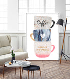 A cup of happiness by Elisabeth Fredriksson on GIANT ART - gray digital painting