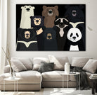 Bears of the world by Rodrigo Esparza-Salas on GIANT ART - white digital drawing