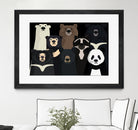 Bears of the world by Rodrigo Esparza-Salas on GIANT ART - white digital drawing