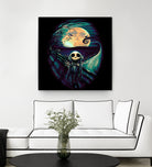 The Scream Before Christmas by Francis Mi Oza on GIANT ART - black digital painting