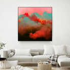 The Background World by Jamison Gish on GIANT ART - orange digital painting