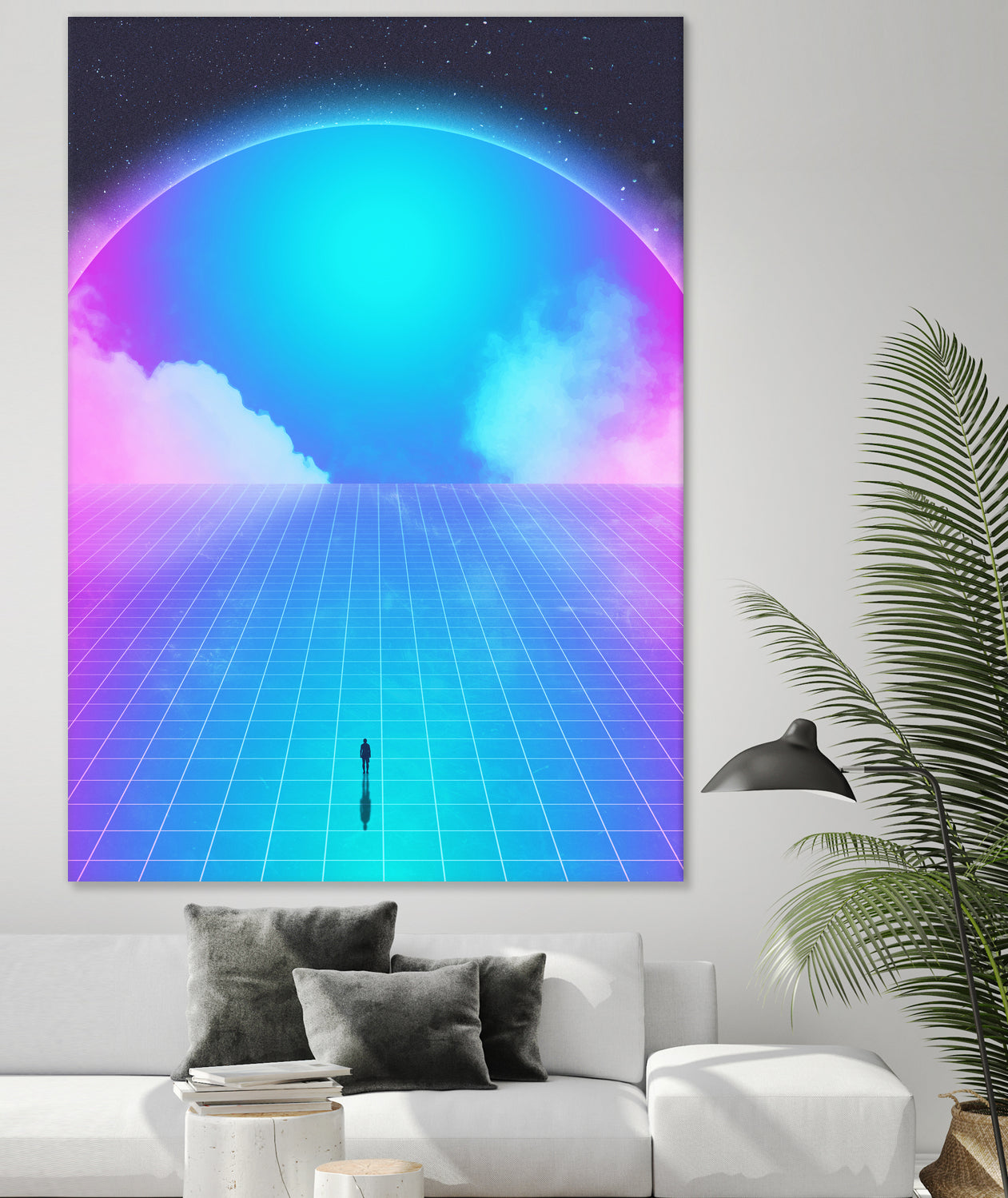 Worship 2030 by Adam Priester on GIANT ART - blue digital drawing