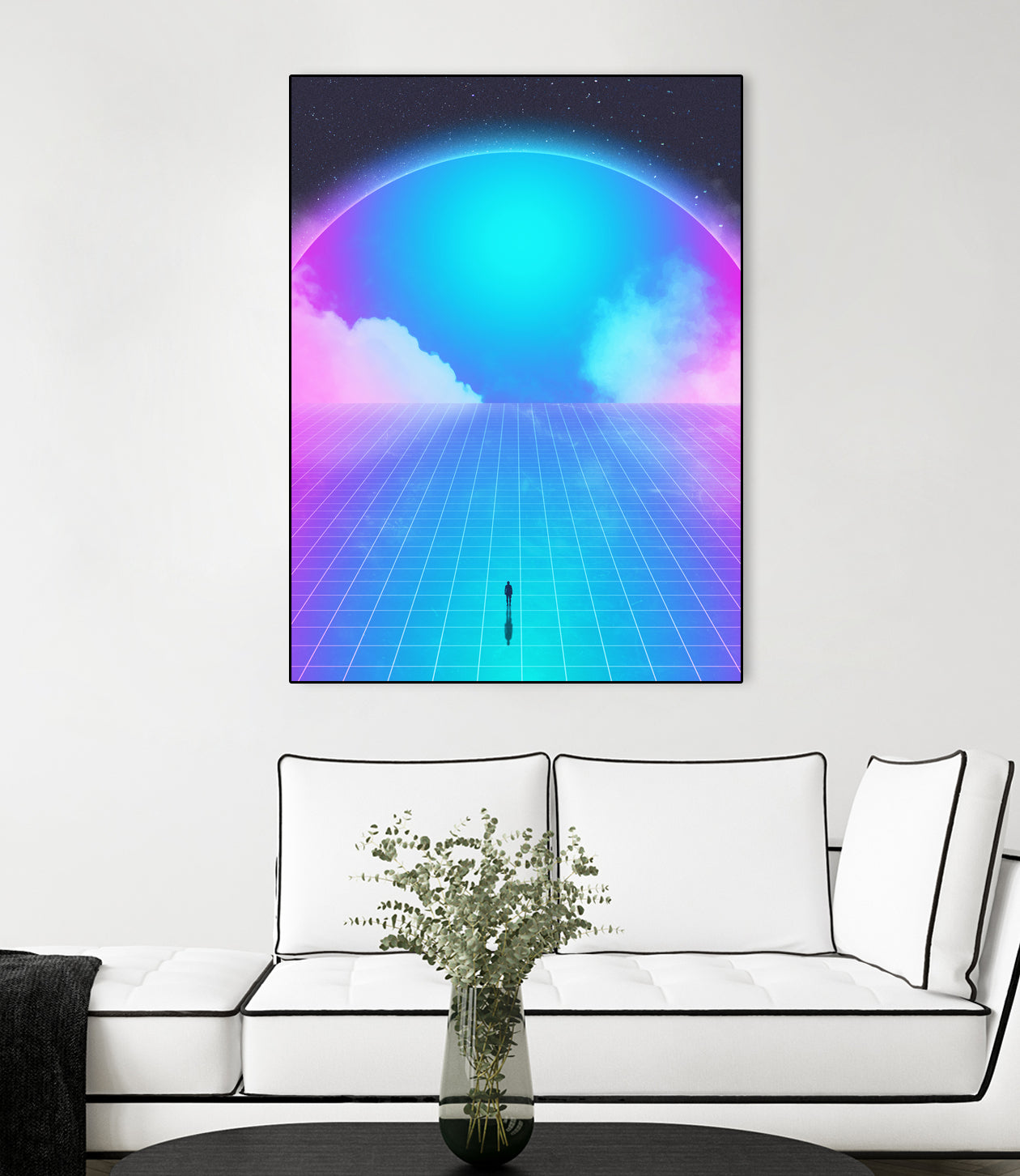 Worship 2030 by Adam Priester on GIANT ART - blue digital drawing