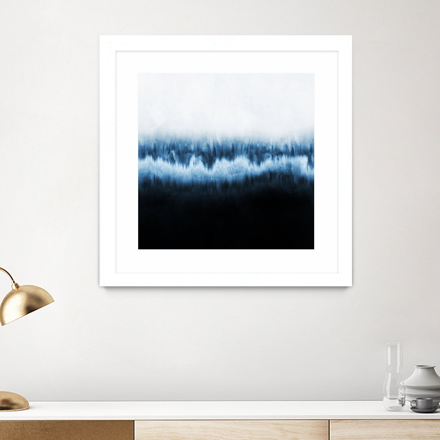 Forest Of Frost by Elisabeth Fredriksson on GIANT ART - blue digital painting