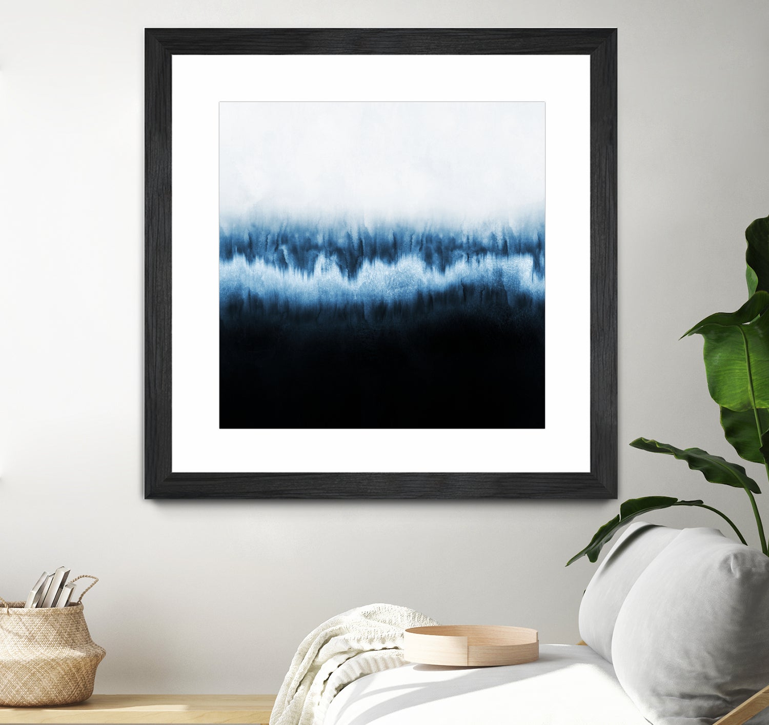 Forest Of Frost by Elisabeth Fredriksson on GIANT ART - blue digital painting