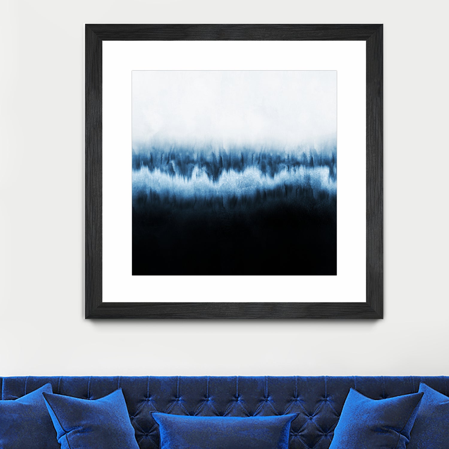 Forest Of Frost by Elisabeth Fredriksson on GIANT ART - blue digital painting