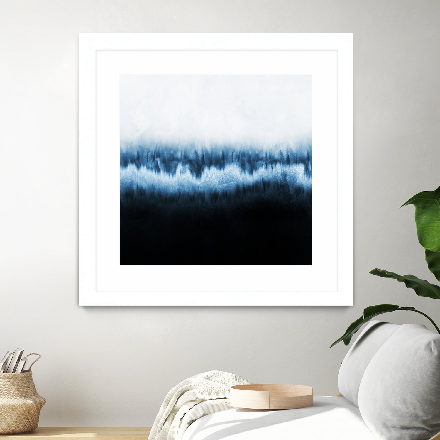 Forest Of Frost by Elisabeth Fredriksson on GIANT ART - blue digital painting