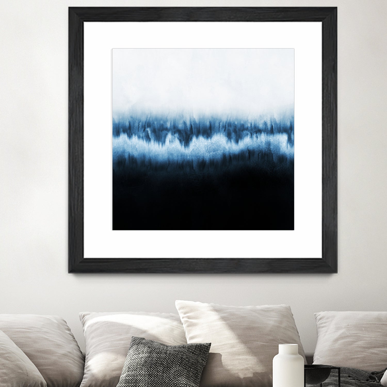 Forest Of Frost by Elisabeth Fredriksson on GIANT ART - blue digital painting