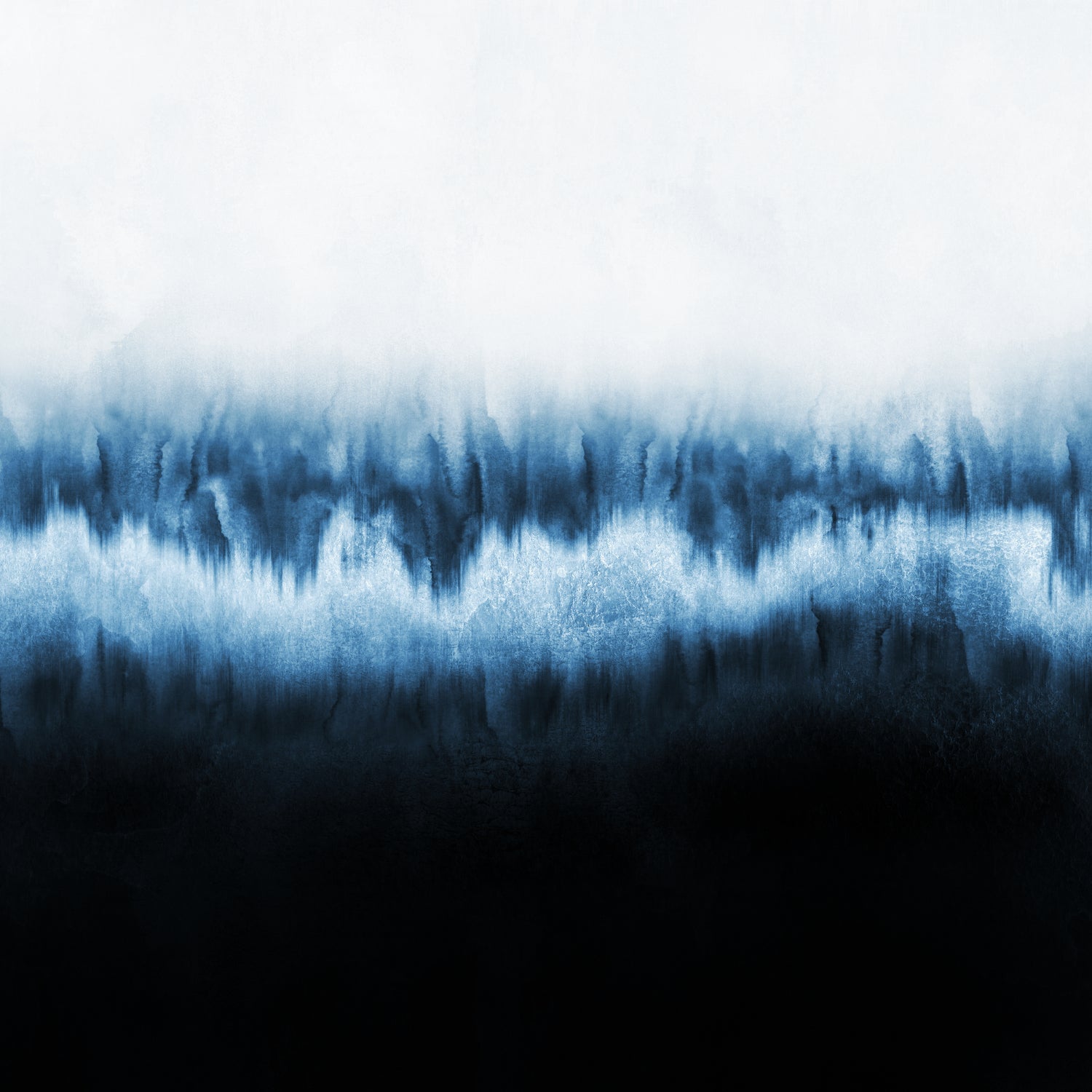 Forest Of Frost by Elisabeth Fredriksson on GIANT ART - blue digital painting