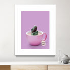 TEA-REX by Jonas Loose on GIANT ART - pink photo manipulation