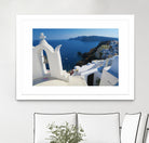 Oia Santorini v by Haris Kavalla on GIANT ART - blue photo manipulation