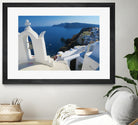 Oia Santorini v by Haris Kavalla on GIANT ART - blue photo manipulation