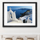 Oia Santorini v by Haris Kavalla on GIANT ART - blue photo manipulation