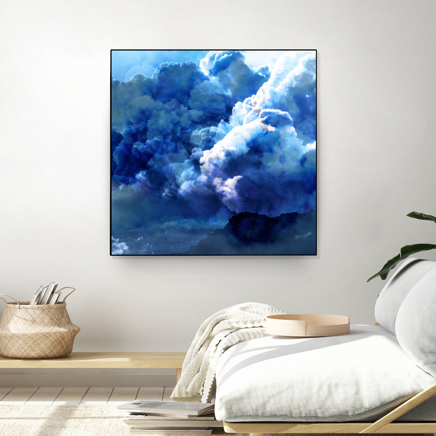 Clouds by Ash Nieman on GIANT ART - blue photo manipulation