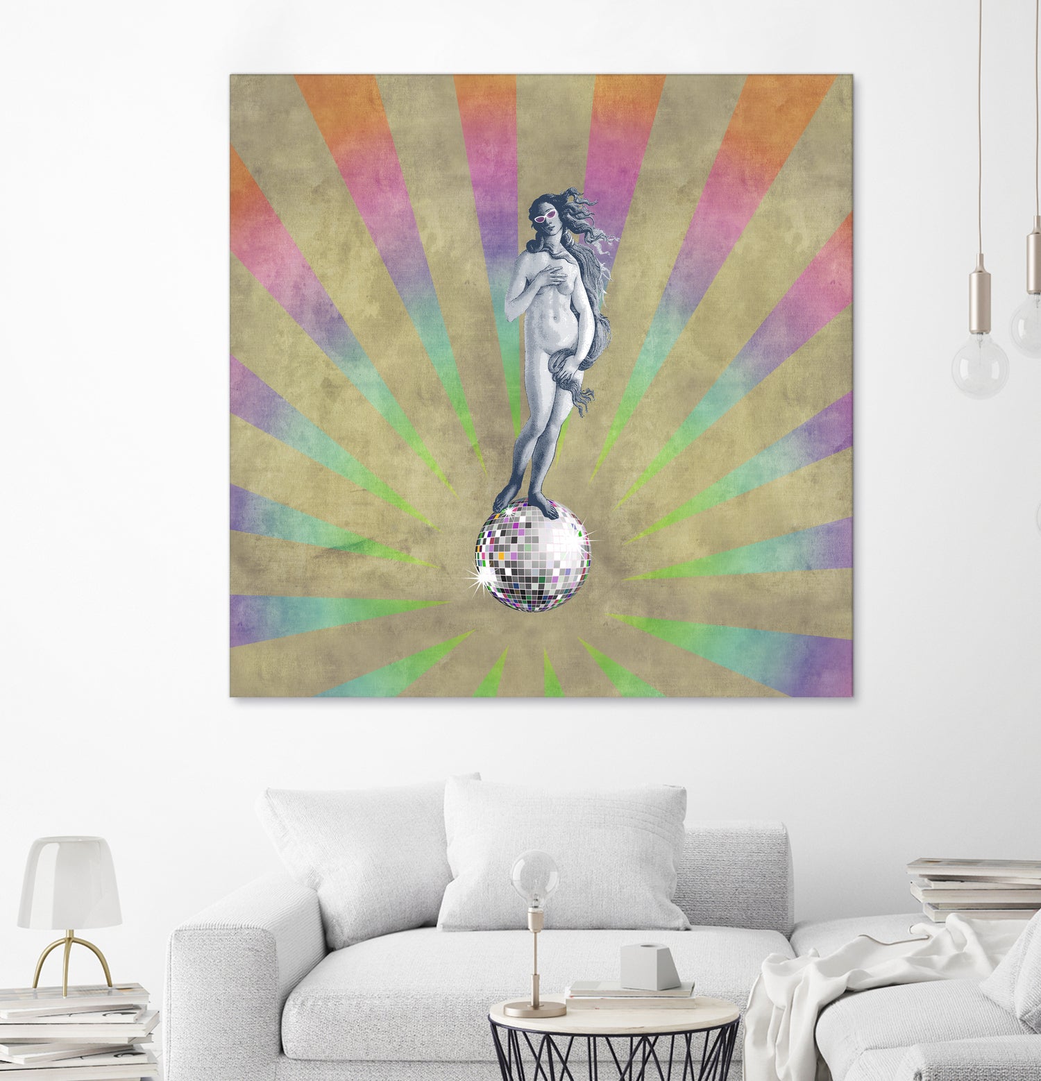 Disco Venus by Angelo Cerantola on GIANT ART - white photo illustration