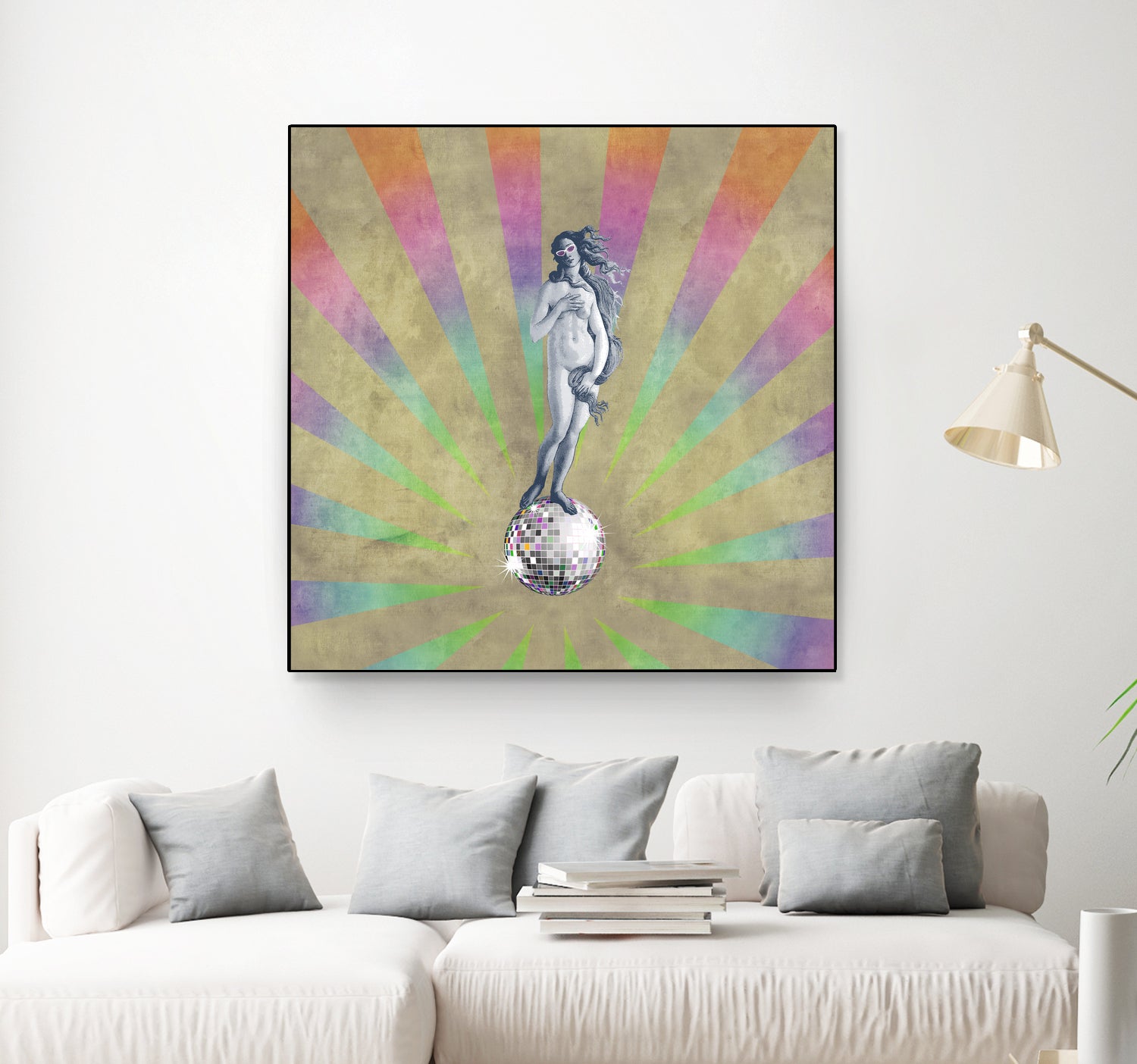 Disco Venus by Angelo Cerantola on GIANT ART - white photo illustration