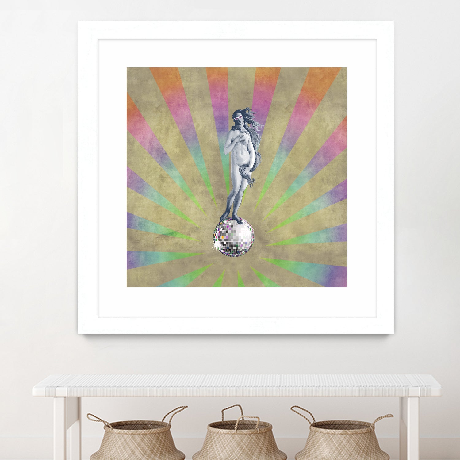 Disco Venus by Angelo Cerantola on GIANT ART - white photo illustration