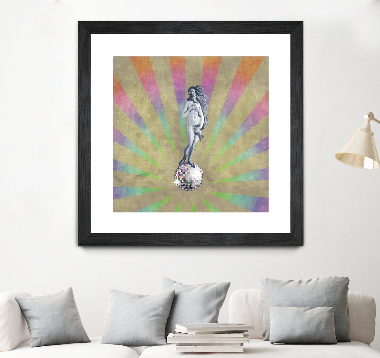 Disco Venus by Angelo Cerantola on GIANT ART - white photo illustration