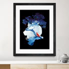 The last apple tree by Robert Farkas on GIANT ART - blue digital painting