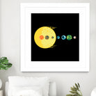 Trappist System by Alessandra Gagliano on GIANT ART - blue vector illustration