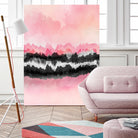 Pink Mountains by Elisabeth Fredriksson on GIANT ART - pink digital painting