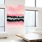 Pink Mountains by Elisabeth Fredriksson on GIANT ART - pink digital painting