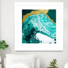 Emerald Coast by L. Renee Jones on GIANT ART - green mixed media