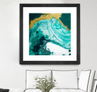 Emerald Coast by L. Renee Jones on GIANT ART - green mixed media