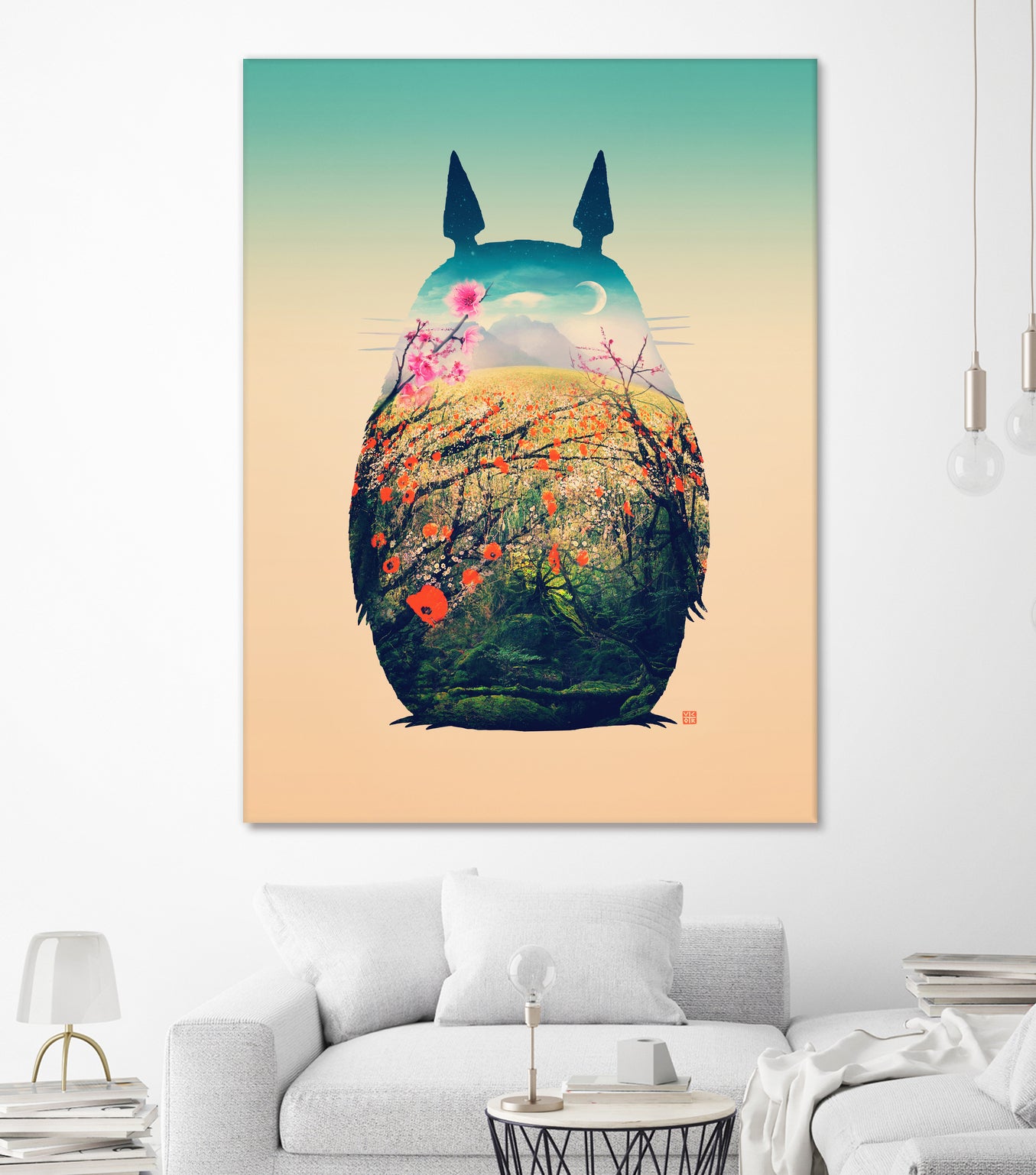 Tonari No Totoro, Special Edition by Victor Vercesi on GIANT ART - digital painting