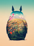 Tonari No Totoro, Special Edition by Victor Vercesi on GIANT ART - digital painting