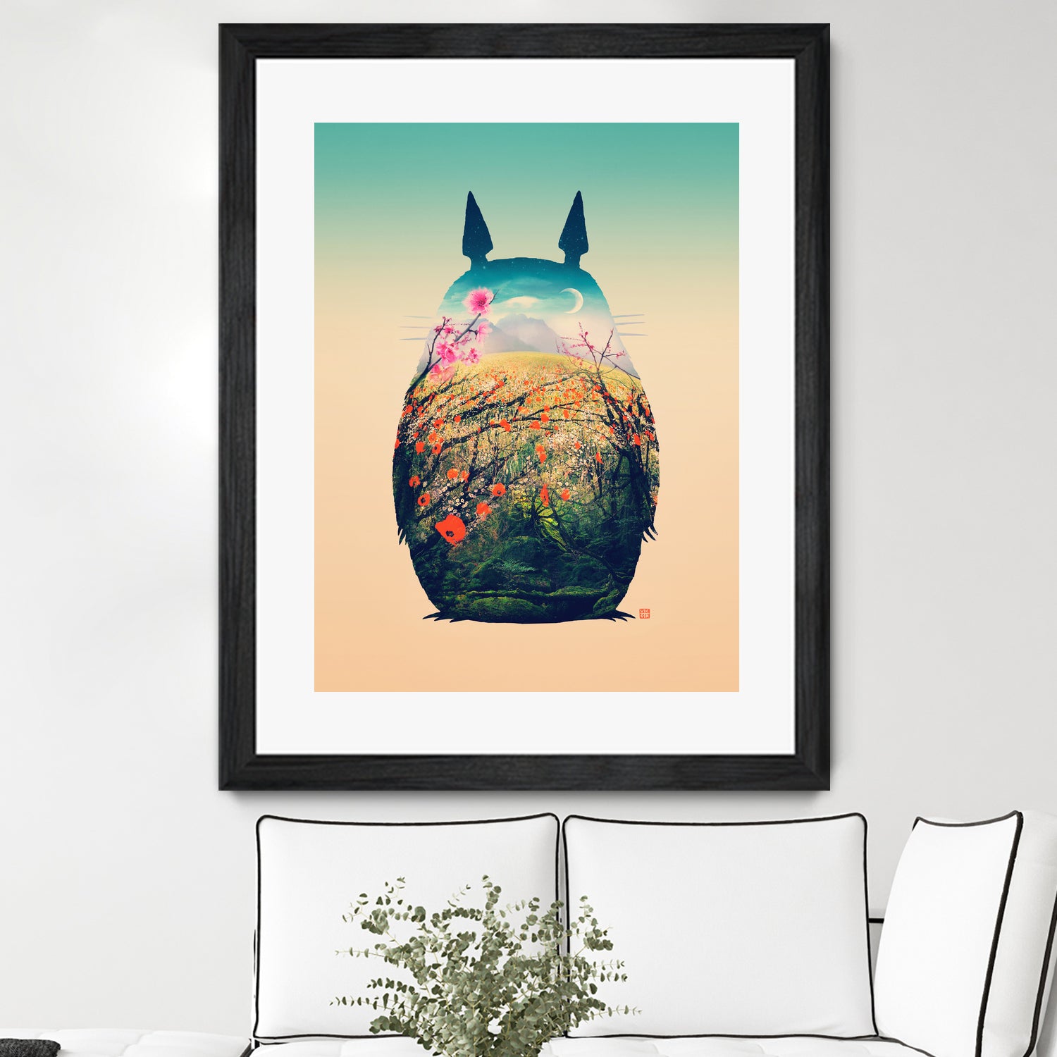 Tonari No Totoro, Special Edition by Victor Vercesi on GIANT ART - digital painting