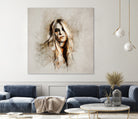 Taylor Momsen by Claudio Tosi on GIANT ART - orange digital painting