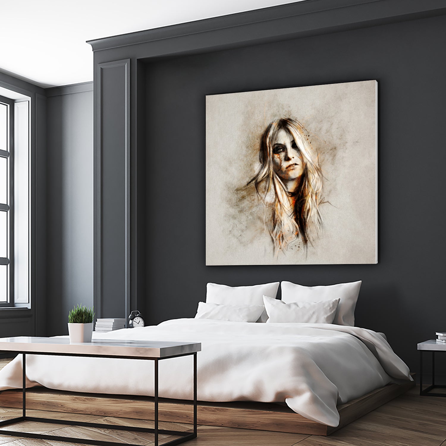 Taylor Momsen by Claudio Tosi on GIANT ART - orange digital painting