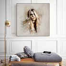 Taylor Momsen by Claudio Tosi on GIANT ART - orange digital painting