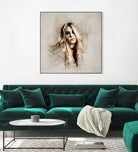 Taylor Momsen by Claudio Tosi on GIANT ART - orange digital painting