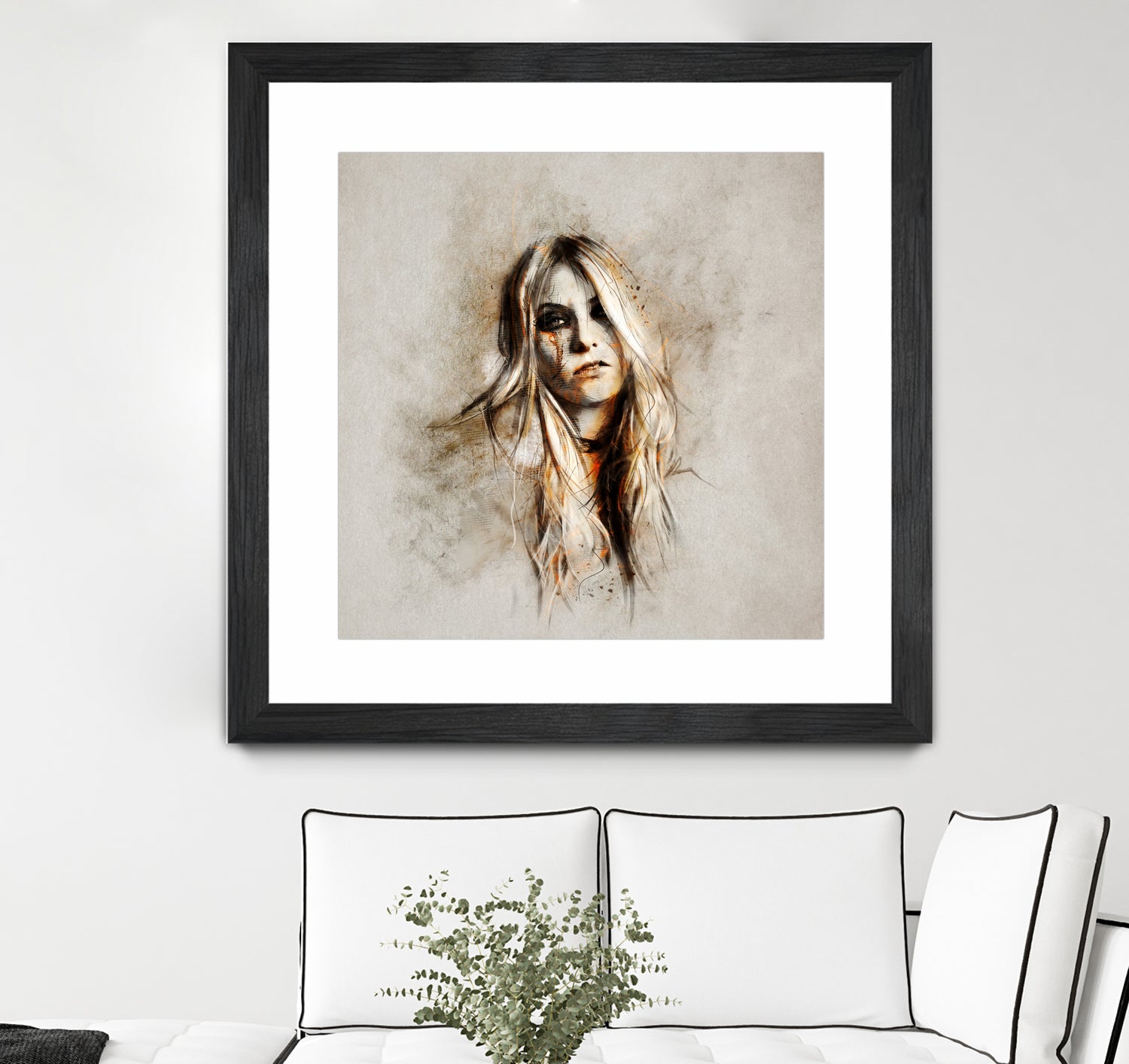 Taylor Momsen by Claudio Tosi on GIANT ART - orange digital painting