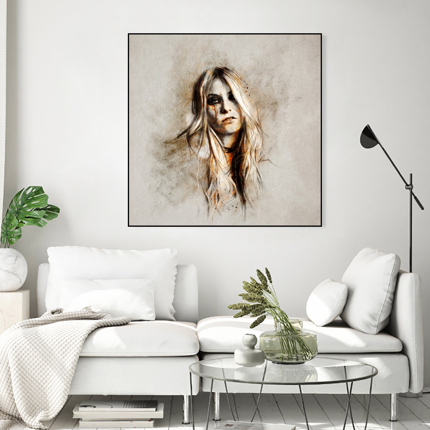 Taylor Momsen by Claudio Tosi on GIANT ART - orange digital painting