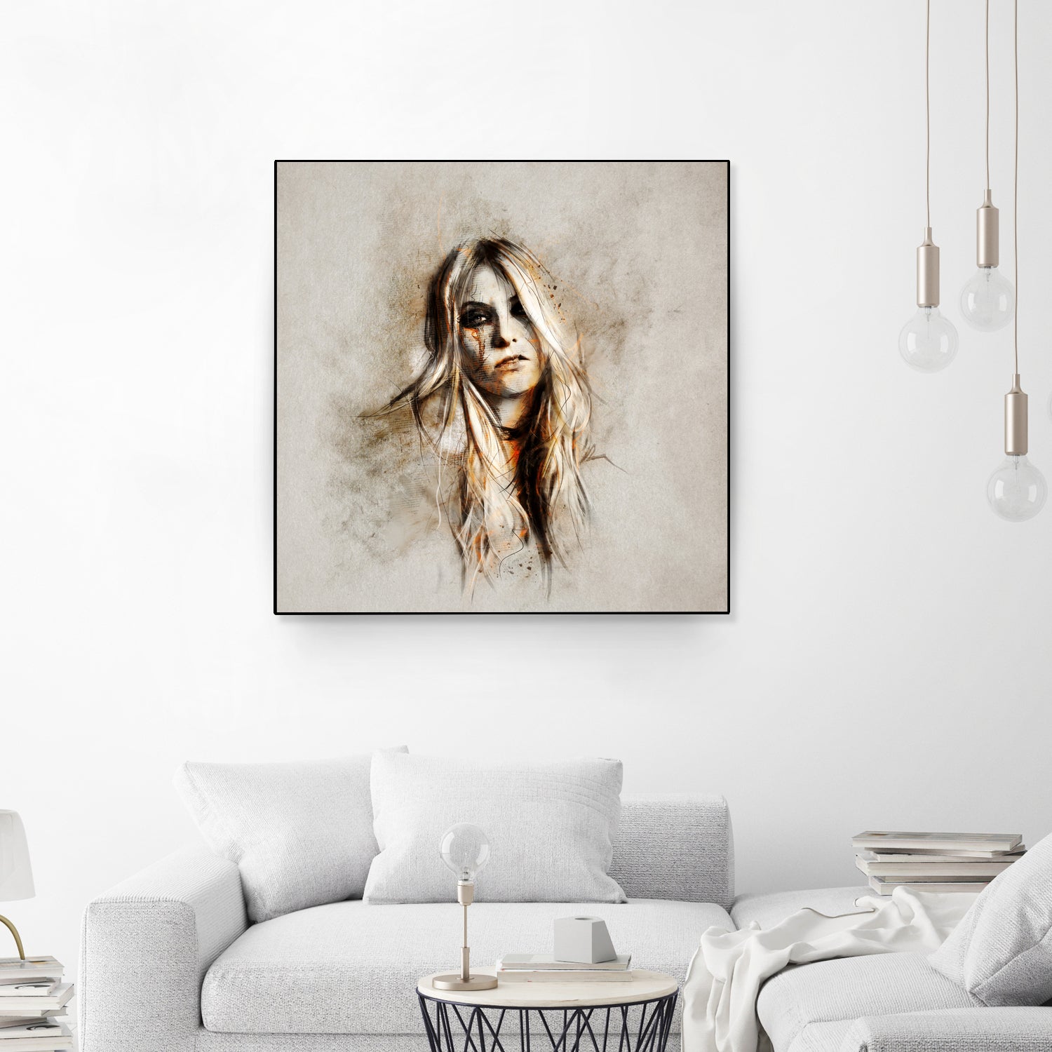 Taylor Momsen by Claudio Tosi on GIANT ART - orange digital painting