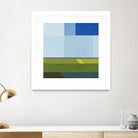 Landscape 05 by Issac Mangold on GIANT ART - blue digital painting